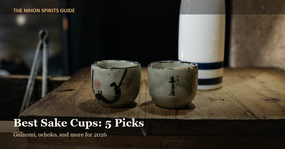 Best sake cups: guinomi and ochoko styles compared