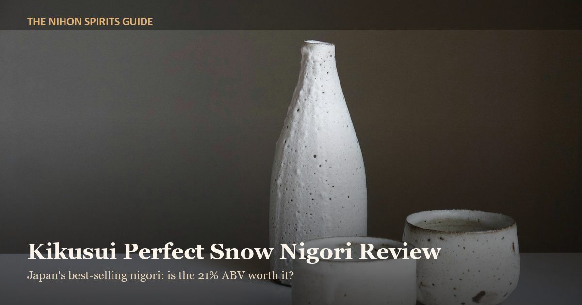 Kikusui Perfect Snow nigori sake review