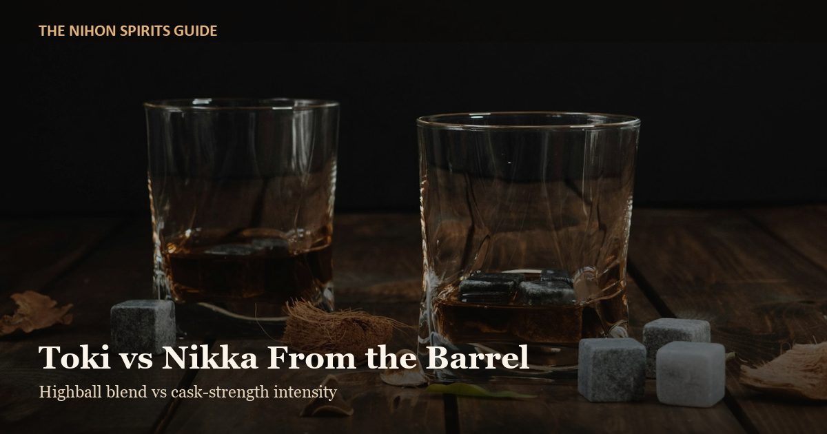 Suntory Toki vs Nikka From the Barrel comparison