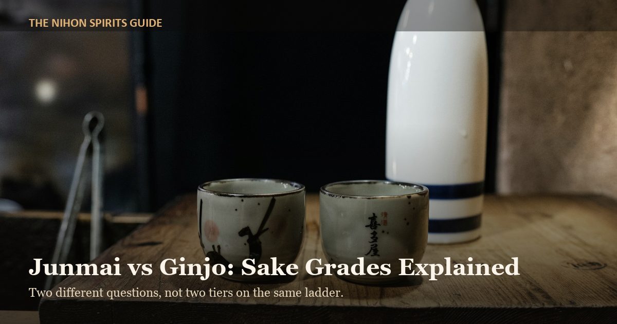 Junmai vs Ginjo sake grades comparison