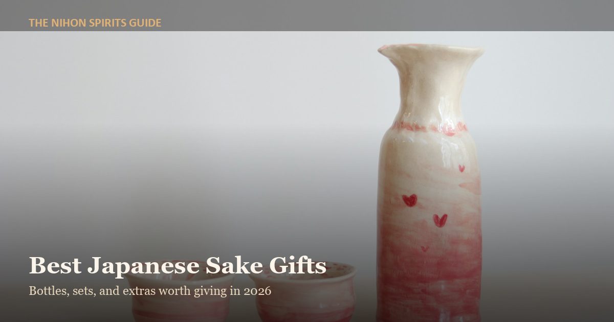 best japanese sake gift, ceramic sake set with cups